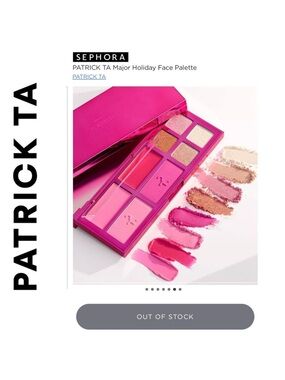 PATRICK TA LIMITED EDITION Major Holiday Face Palette BNIB SOLD OUT ONLINE